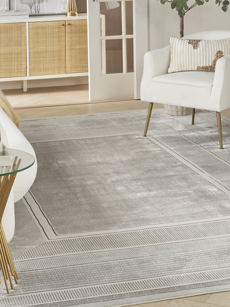 Glitz GLZ07 Silver 9' x 12' Rug