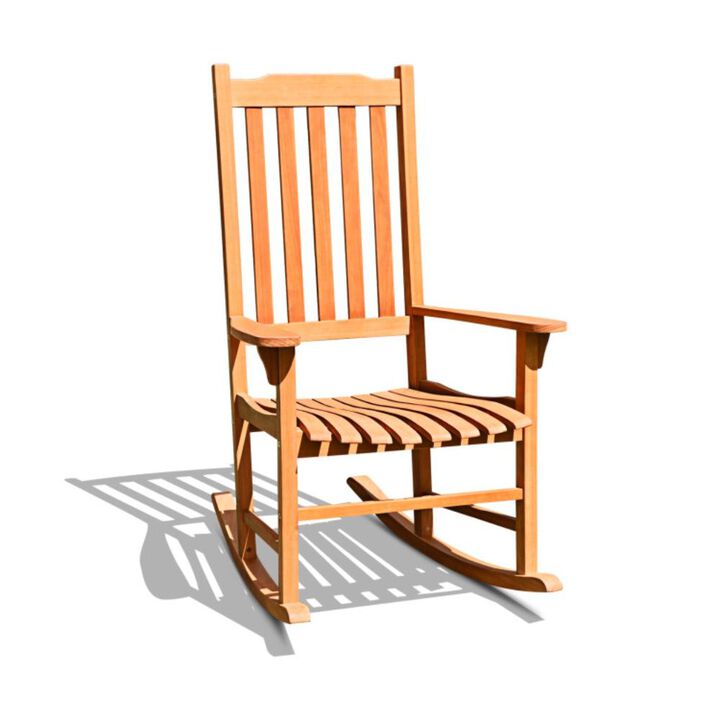 Hivvago Outdoor Rocking Chair Single Rocker for Patio Deck