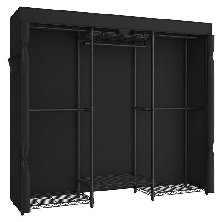 Sturdy Garment Rack Heavy Duty Clothes Rack with Hanging Rod