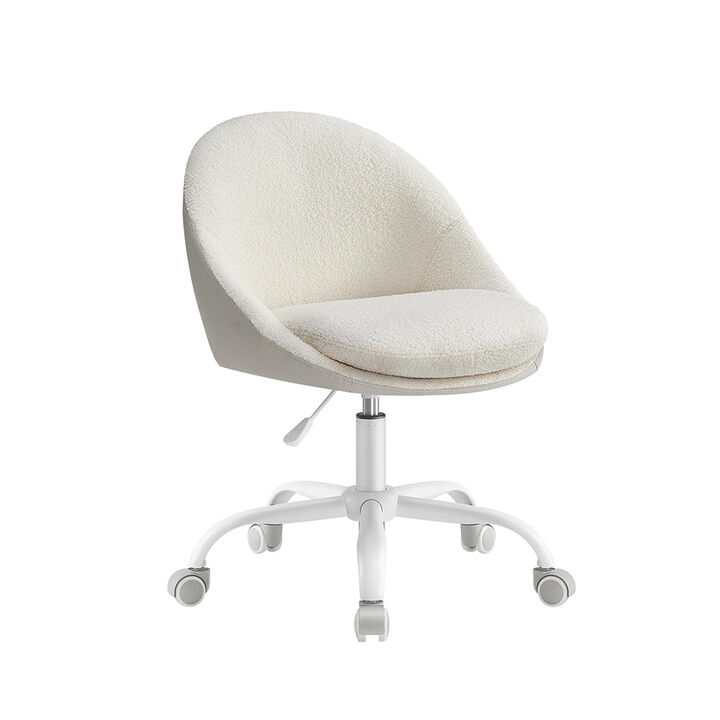 Office Chair with Cotton-Linen Fabric for Comfortable and Stylish Seating