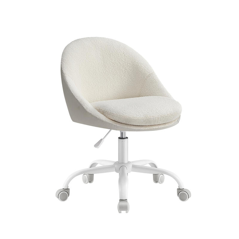 Office Chair with Cotton-Linen Fabric for Comfortable and Stylish Seating
