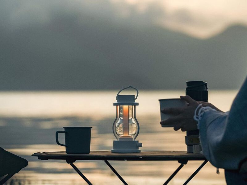 Rechargeable LED Lantern with Three Light Modes Water Resistant Portable Lamp White image number 2