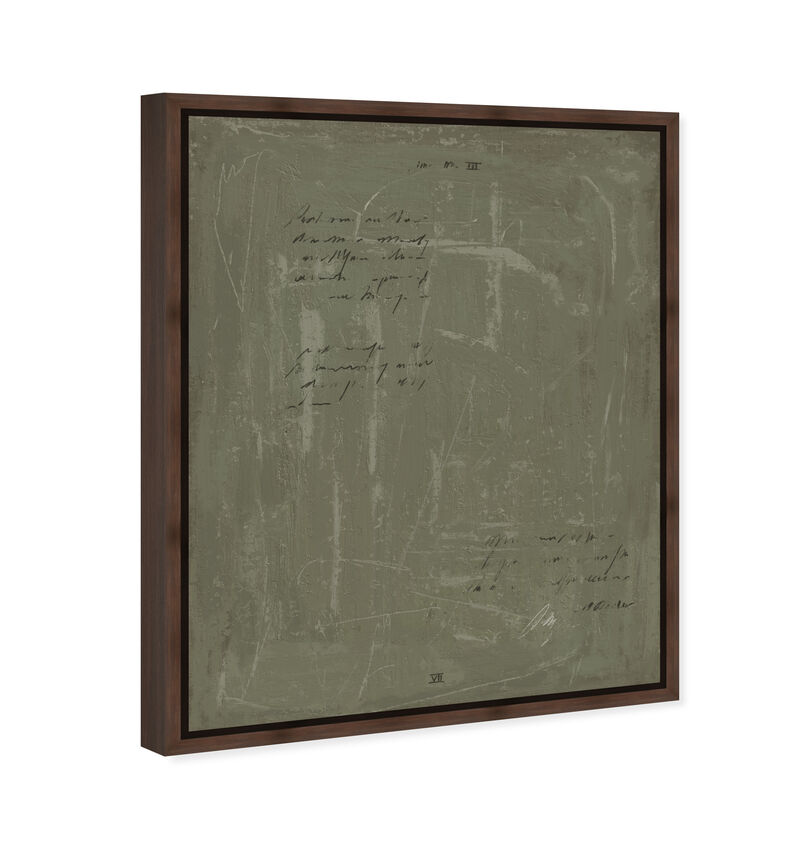 A note II Abstract Canvas Print by Oliver Gal image number 2