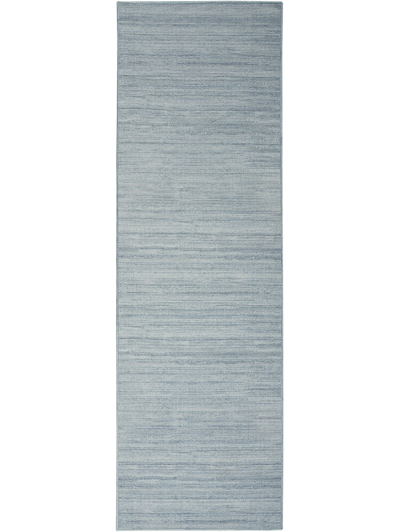 Washable Essentials WAE01 Aqua 2'2" x 8' Rug image number 0