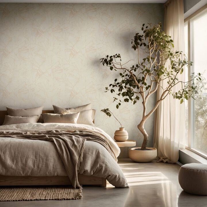 Terra Graphic Silver Grey Wallpaper 34616