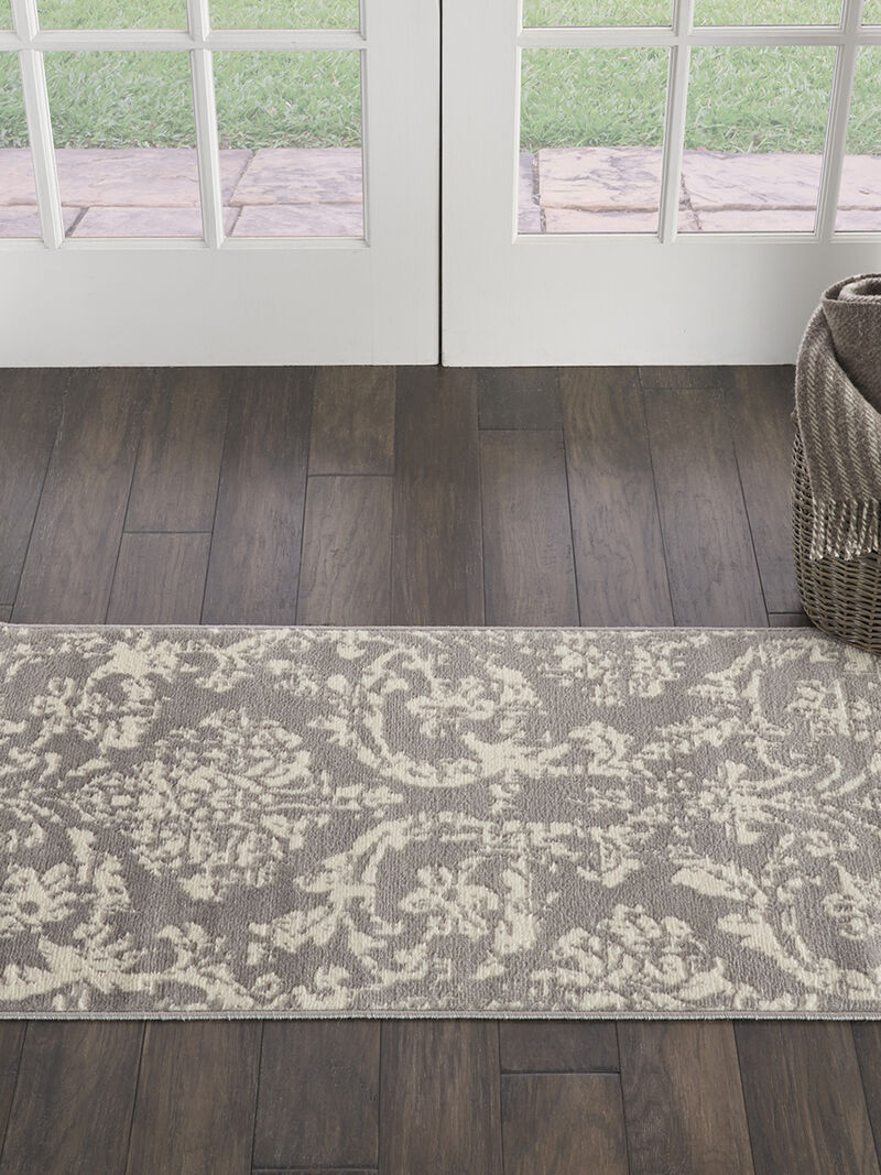 Jubilant JUB09 Gray 2'3" x 7'3" Rug