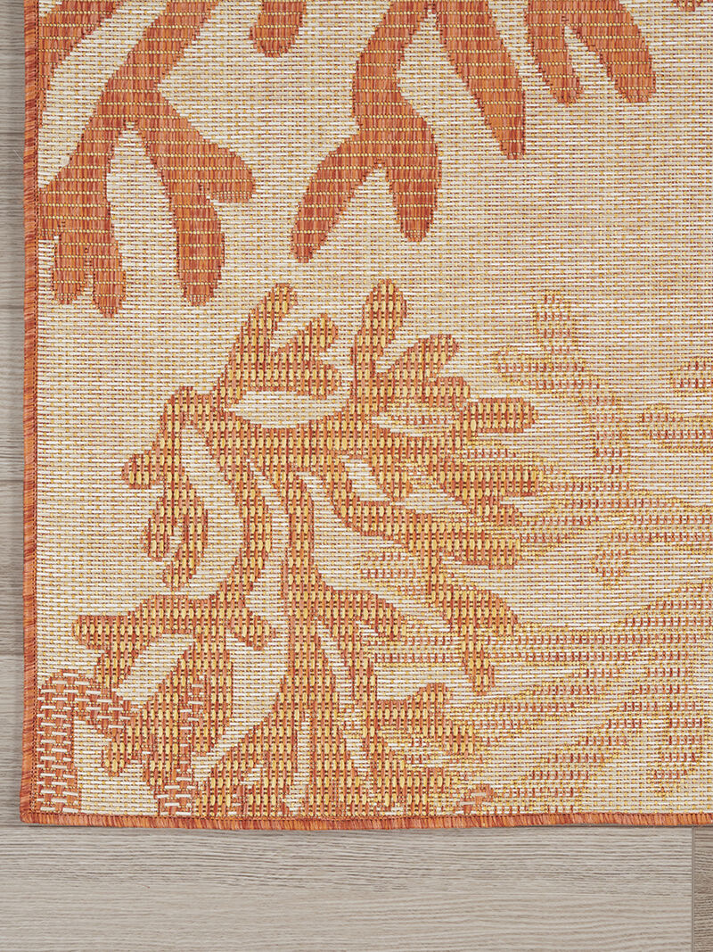 Garden Oasis GOA05 Coral 6' x 9' Rug