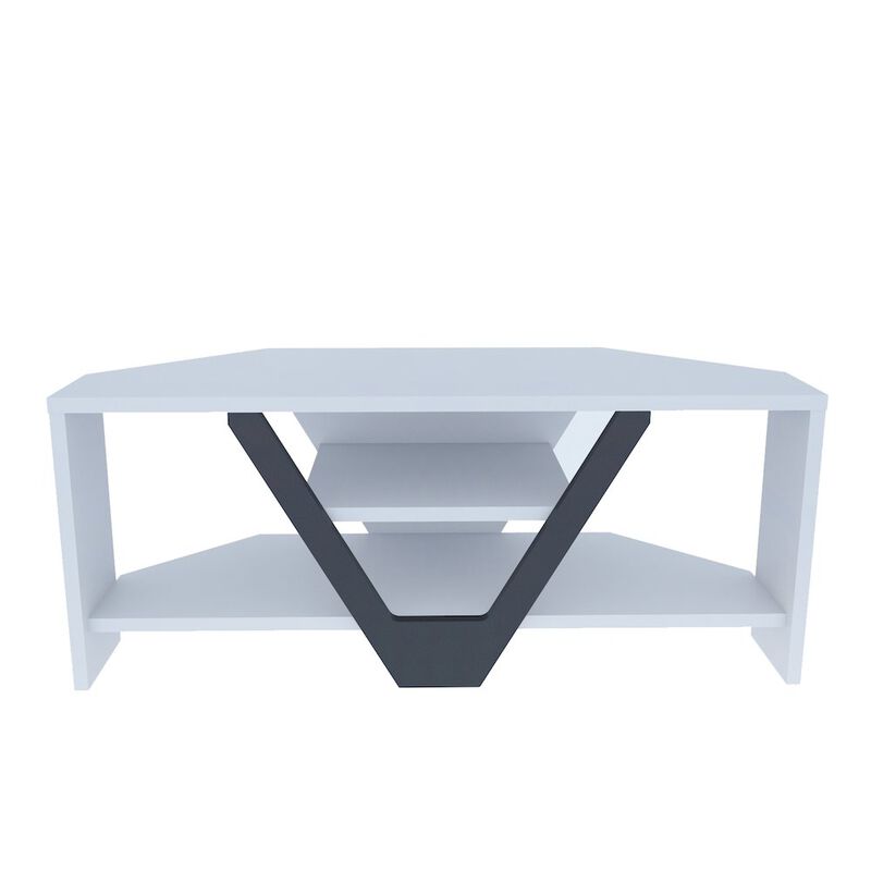 Decorotika Karin Tv Stand - White Black