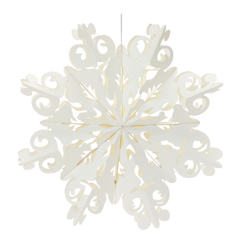 Paper Snowflake Ornament (Set of 6)