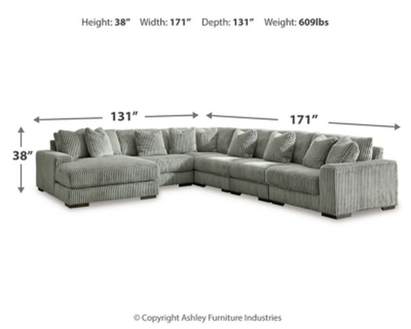 Lindyn 6-Piece Sectional with Chaise image number 2