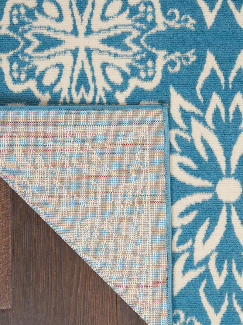 Jubilant JUB06 Ivory/Blue 4' x 6' Rug