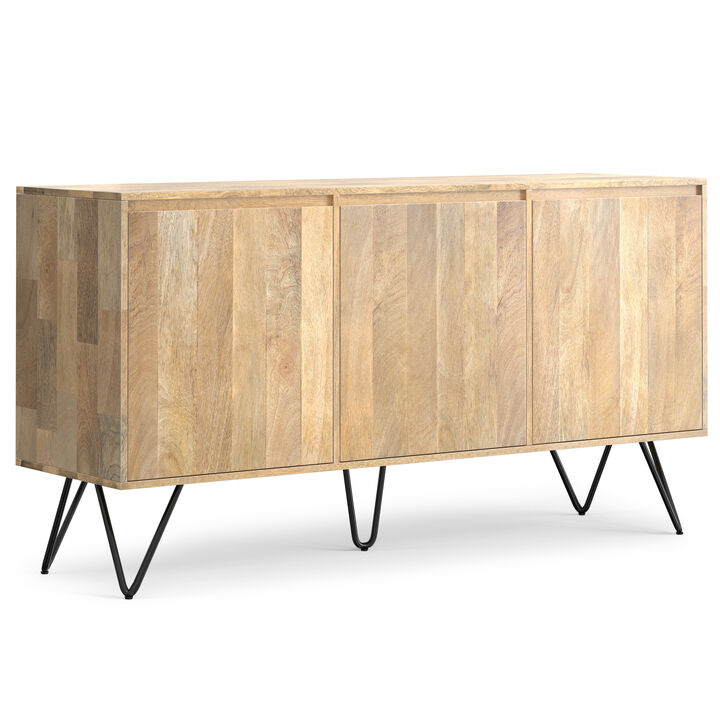 Simpli Home Hunter 3 Door Sideboard Buffet