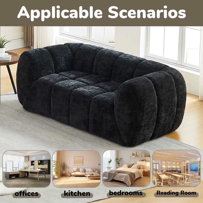 Wonsen Cloud Loveseat image number 5
