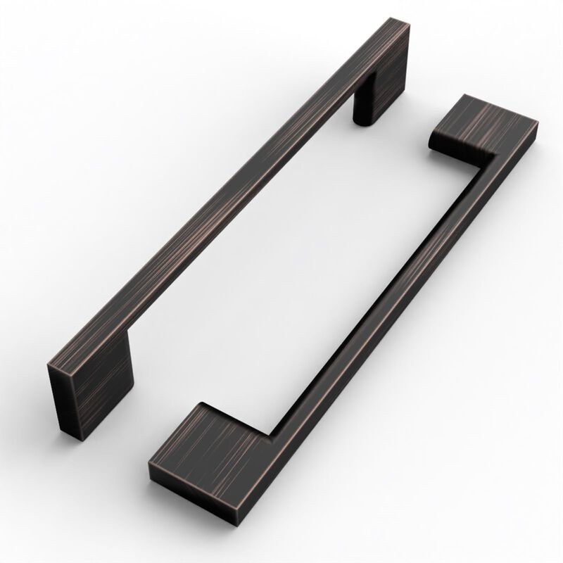 FILTA 10 Pack 6.3 Inch(160mm) Hole Centers Oil Rubbed Bronze Cabinet Pulls,Stylish Kitchen Cabinet Handles Zinc Alloy Cabinet Ha