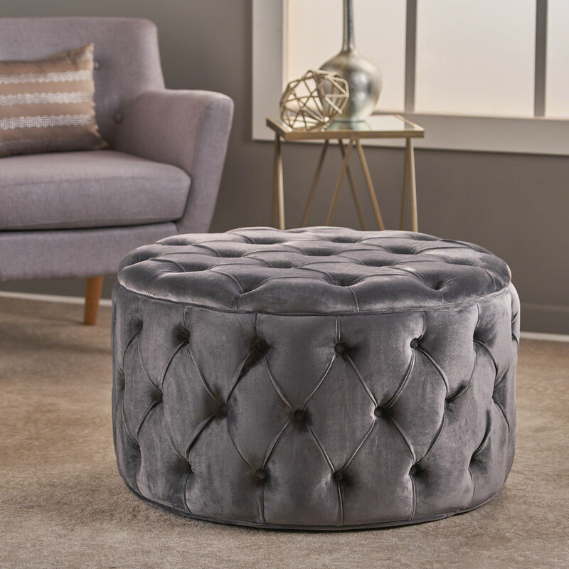 Streamdale Plush & Multipurpose Footstool: Comfort, Style, Durability image number 4