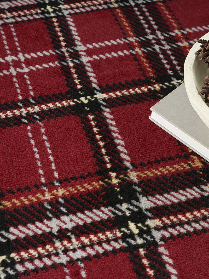 Grafix GRF03 Red 9' x 12' Rug