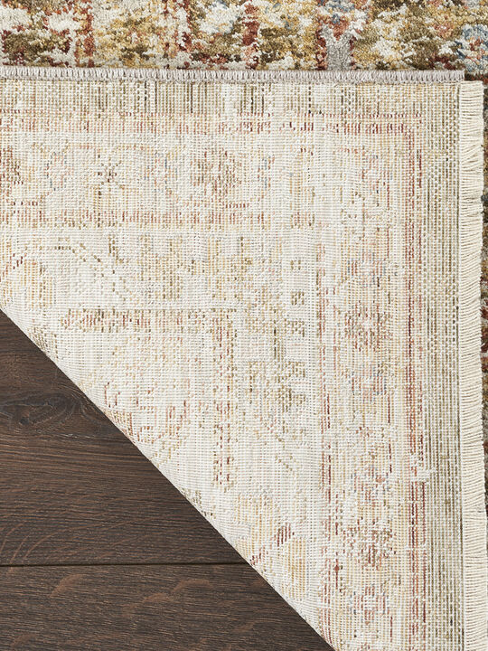 Sahar SHR01 Green 5'3" x 7'8" Rug