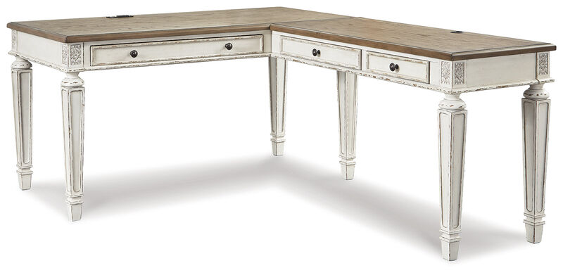 Realyn 2-Piece Home Office Desk image number 0