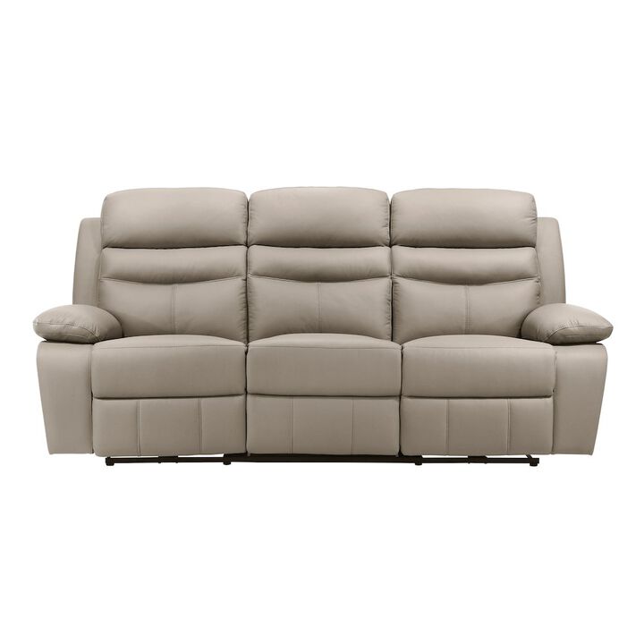 Lexicon Hancock Leather Power Double Reclining Sofa