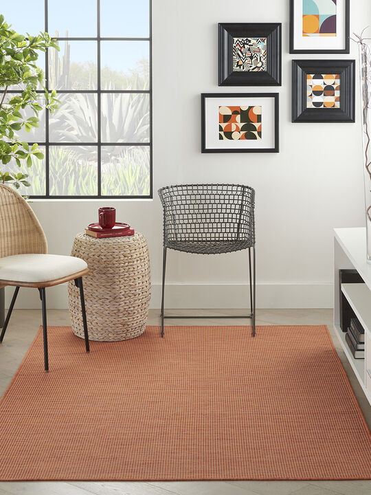 Positano POS01 Terracotta 4' x 6' Rug