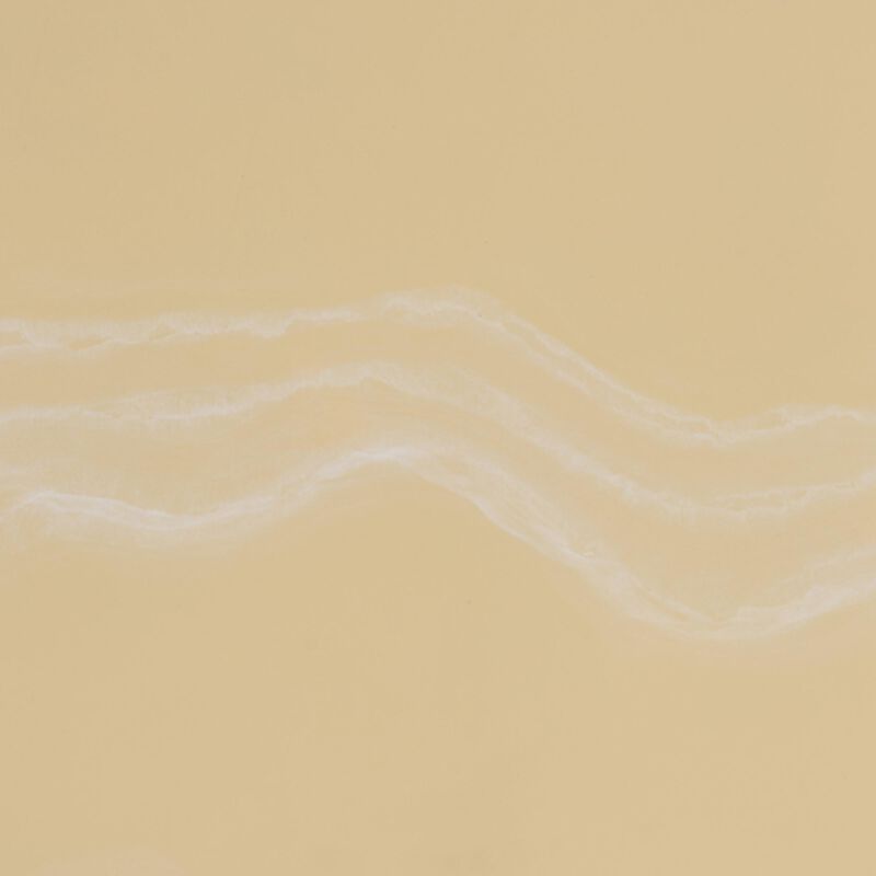 bali & pari Aponi Marbled Resin End Table - Sculptural Side Table with Round Top and Pedestal Base, Modern Contemporary Statement Furniture, Cream