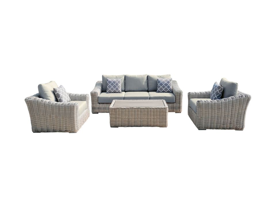 Teva Outdoor Patio Sectional Sofa Set