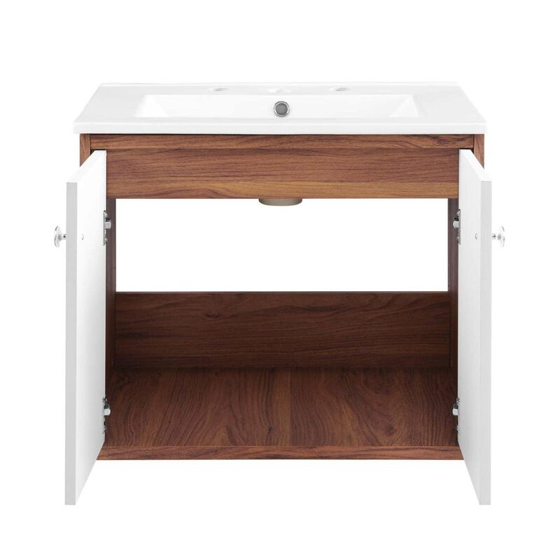 Modway Transmit 24" Wall-Mount Bathroom Vanity image number 3