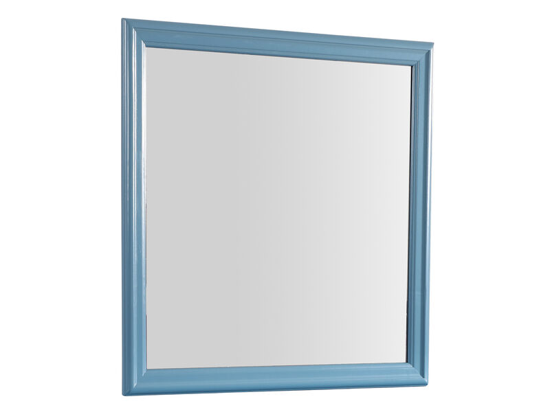 38 in. x 38 in. Classic Square Framed Dresser Mirror