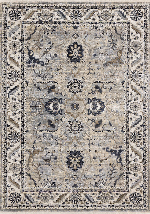 HomeRoots Medallion Runner Rug
