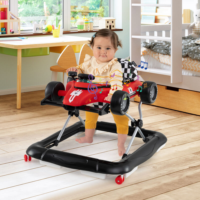 4-in-1 Baby Walker and Activity Center – Music, Adjustable Height & Interactive Play