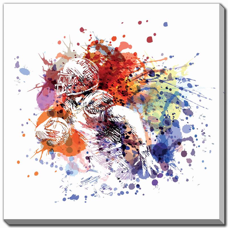 Abstract Football Glory