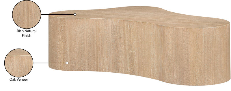 Meridian Furniture Zaire Natural Coffee Table image number 6
