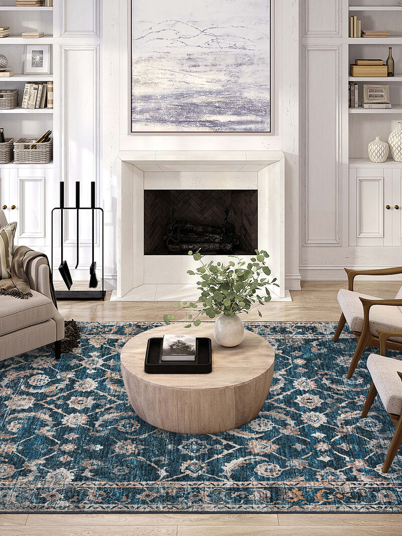 Jericho JC4 Navy 10' x 14' Rug