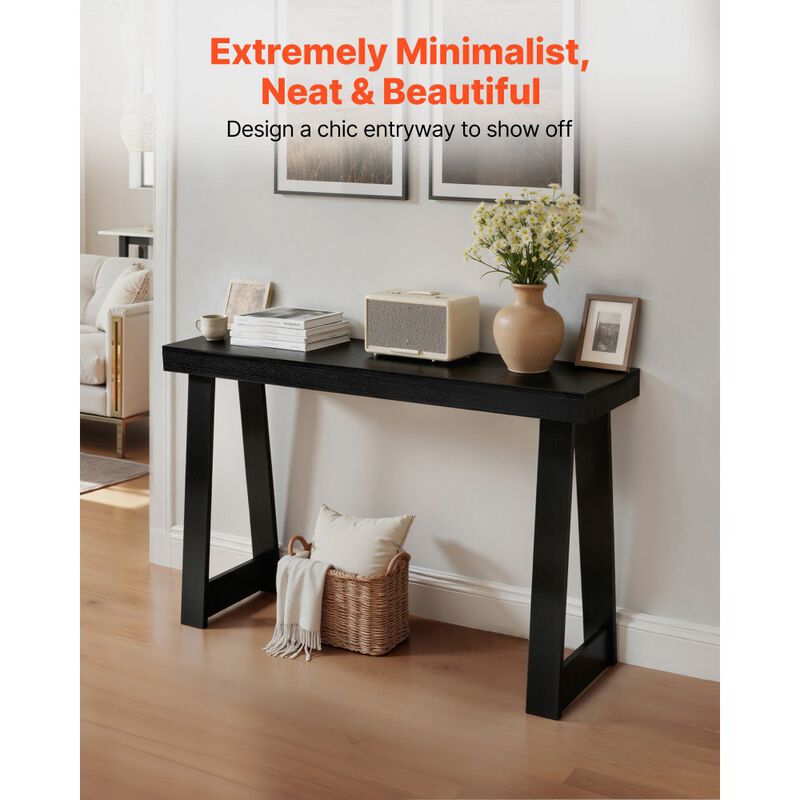 Modern Narrow Console Table for Behind Sofa and Entryway Use image number 4