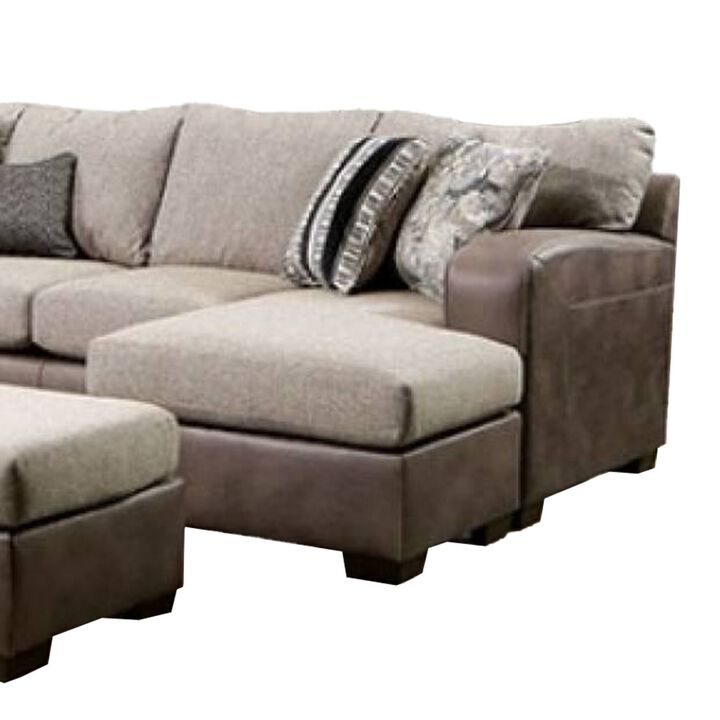 Lila Sectional Sofa Microfiber