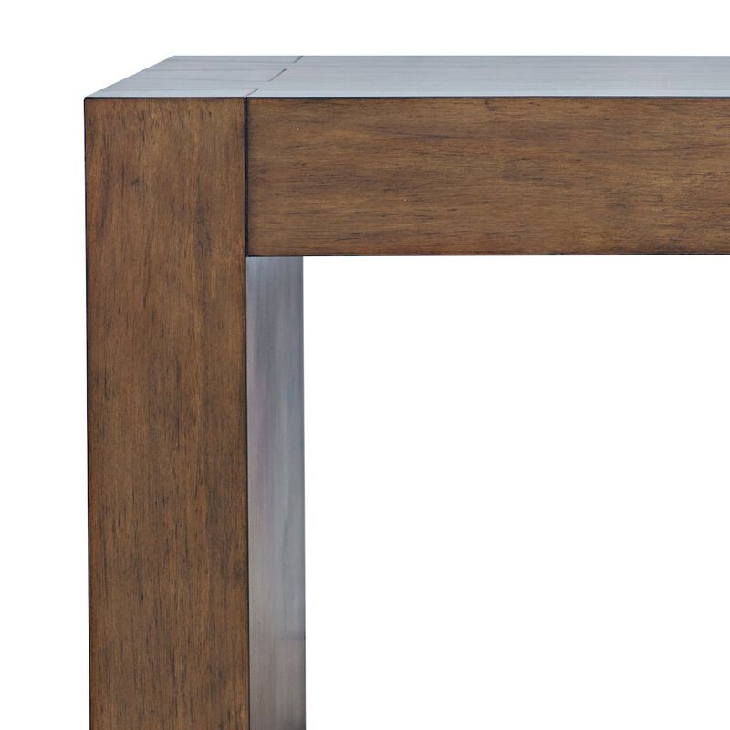 Jofran Taos Modern Rustic Square Dovetailed End Table