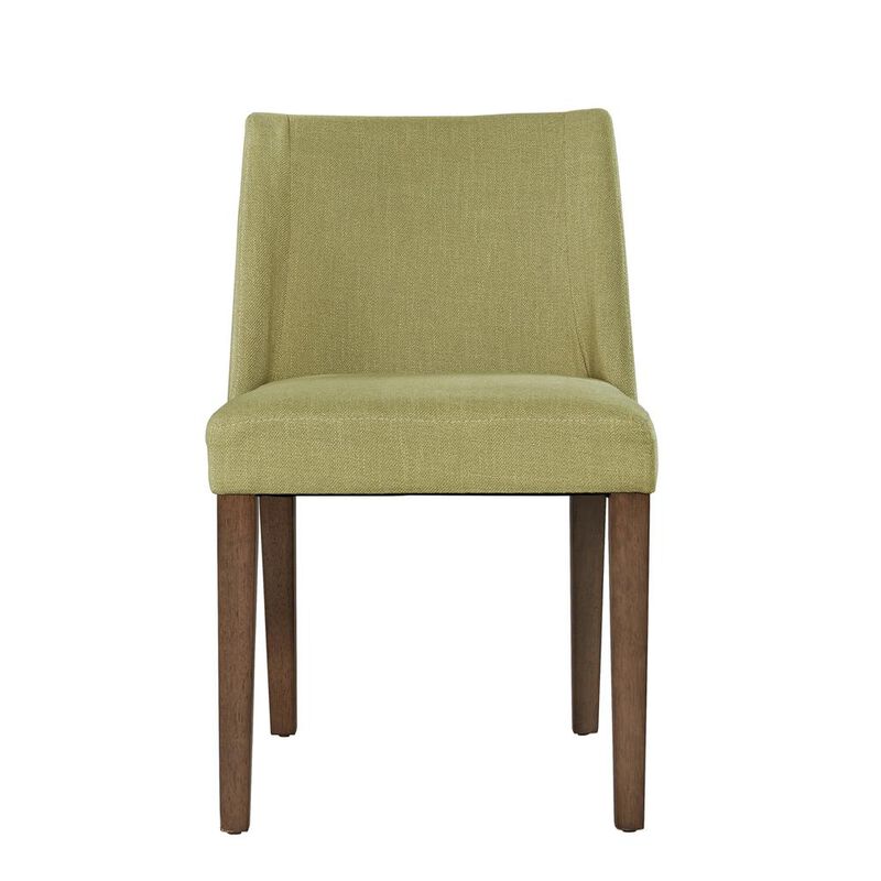 Liberty Furniture Space Savers Nido Chair - Green (RTA)-Set of 2 in Satin Walnut image number 5