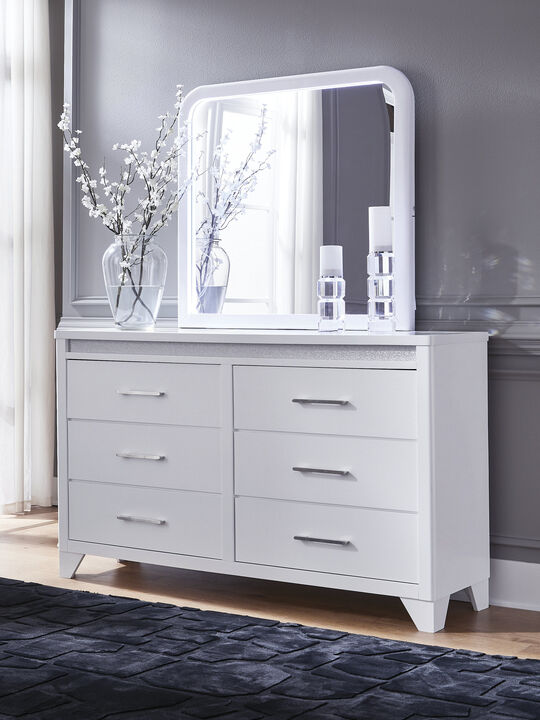Frostlyn Dresser and Mirror