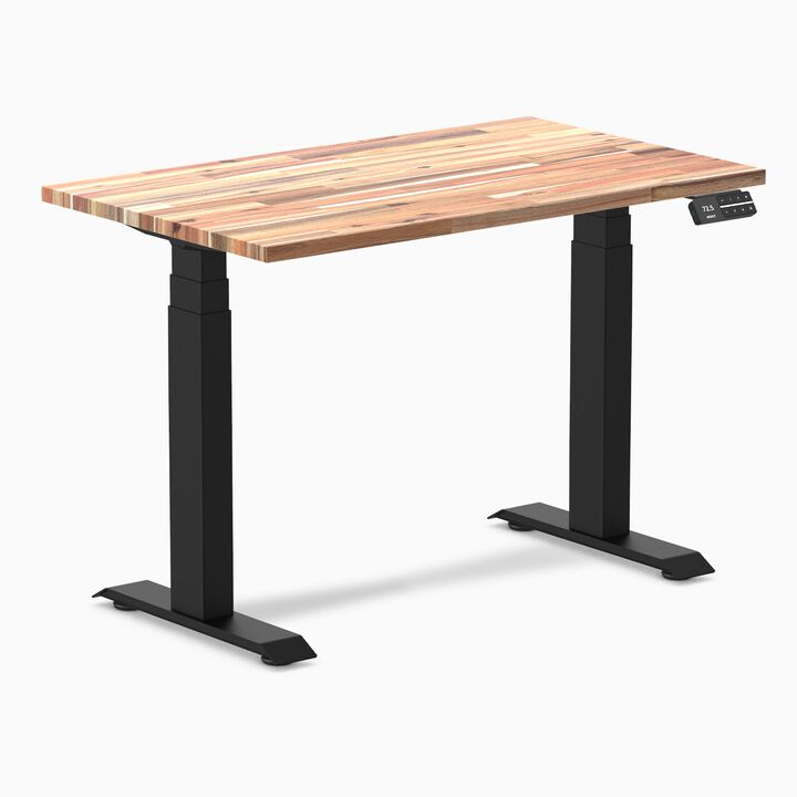 Desky Dual Mini Softwood Sit Stand Desk