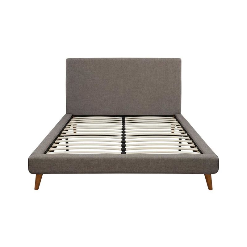 Alpine Furniture Britney Upholstered Platform Bed image number 4
