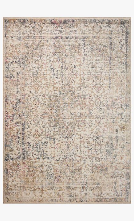 Indra INA05 9'0"x12'0" Ivory/Multi Rug
