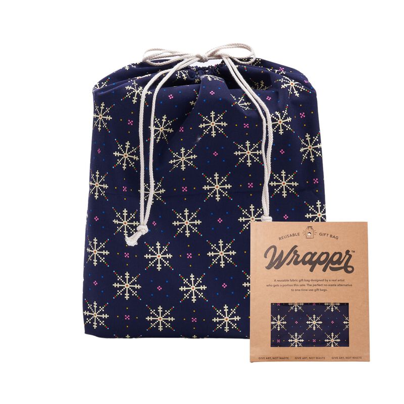 Fabric Gift Bag by Kelsey Weigl | 22", Cotton image number 0