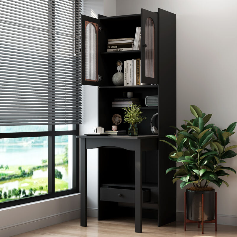 Gwafto Fold-Out  Desk Cabinet image number 1