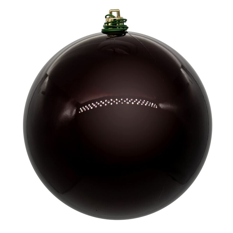 Vickerman 3" Burgundy Pearl UV Drilled Ball Ornament, 12 per Bag. image number 0