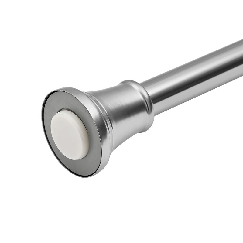 Utopia Alley Adjustable 72-Inch Rust-Proof Aluminum Shower Curtain Tension Rod, No Drill Installation - Extendable, Ideal for Bathroom, Retractable, Wall-to-Wall - Easy to Hang image number 2