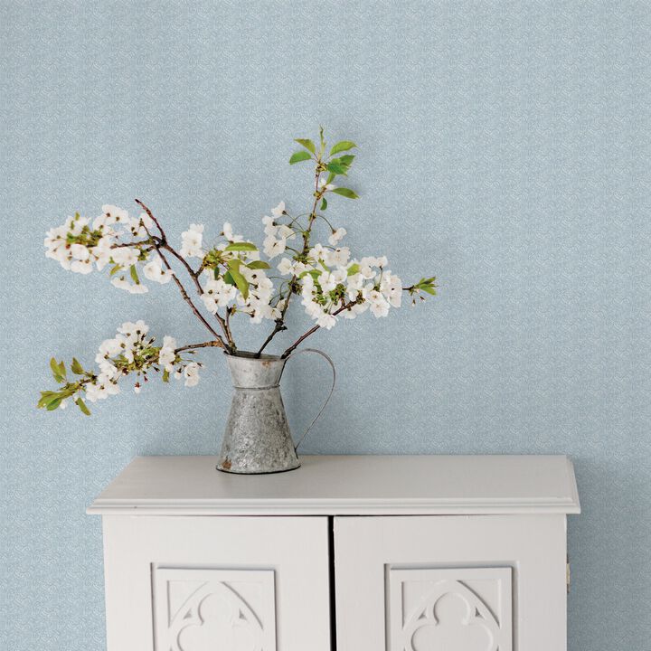 Small Prints Small Paisley Blue Wallpaper G56690