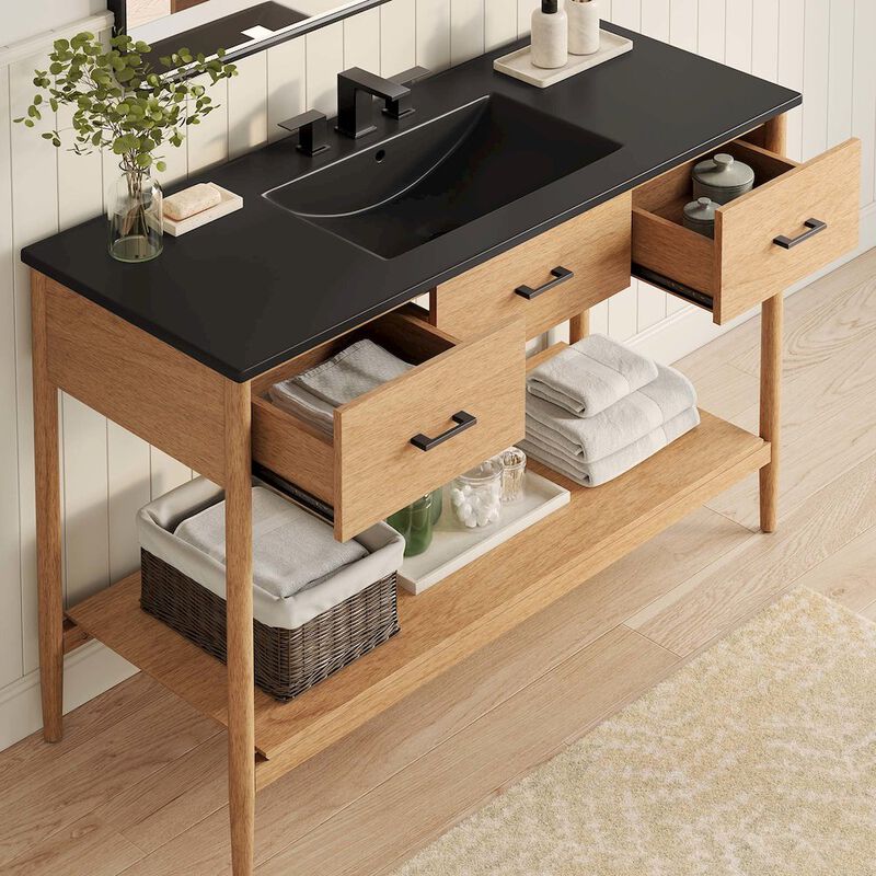 Zaire 48" Single Sink Bathroom Vanity image number 9