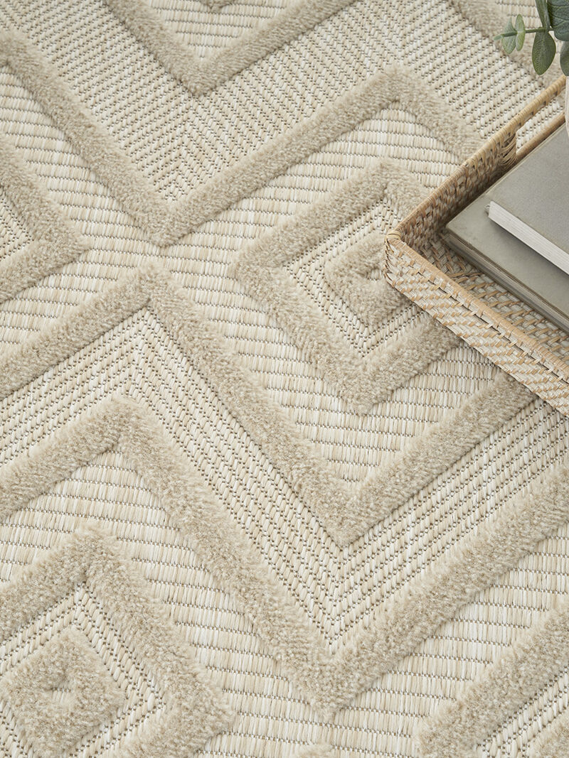 Versatile NRV01 Cream 4' x Round Rug image number 6