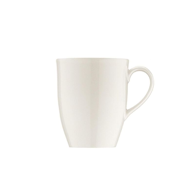 Banquet dia.3.25" h:4.25" 11 oz. Round Warm White Vitrified Mug (Set of 4) image number 1