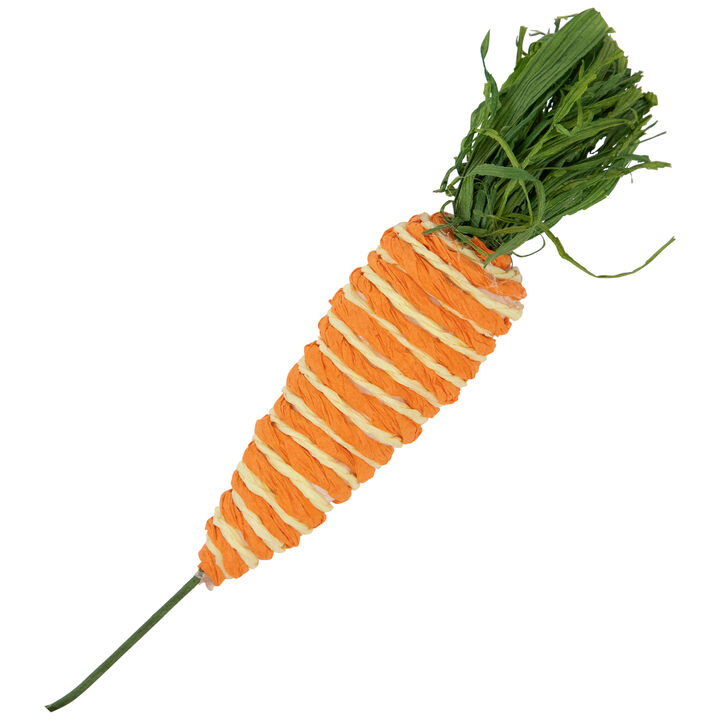 Striped Carrots Artificial Easter Spray - 23.75"